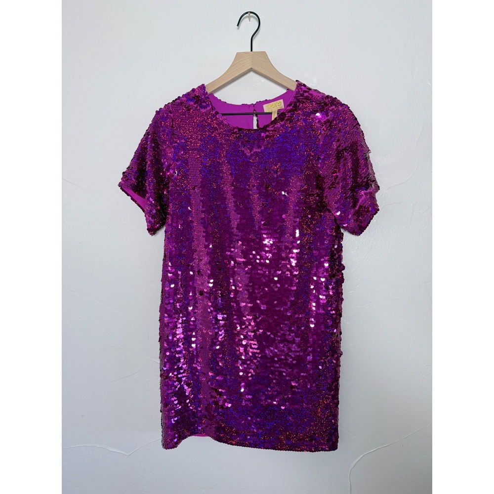 Anthropology Sequin Mini Dress